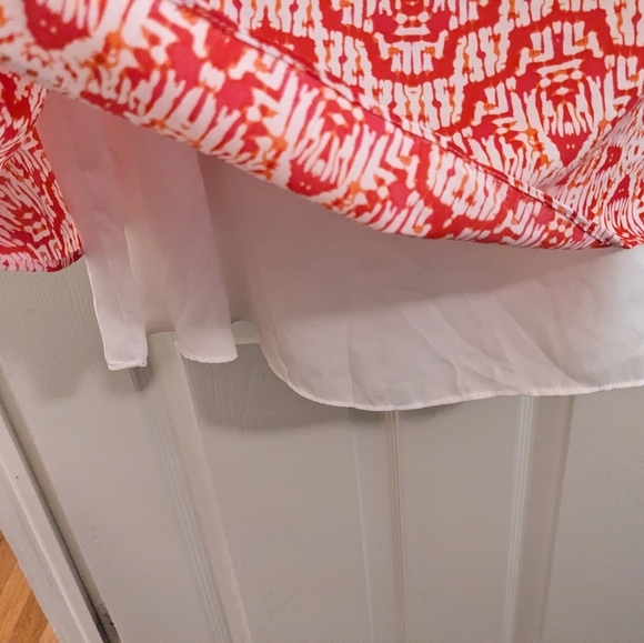 Cynthia Rowley sleeveless, layered top, size 2X - Picture 8 of 11